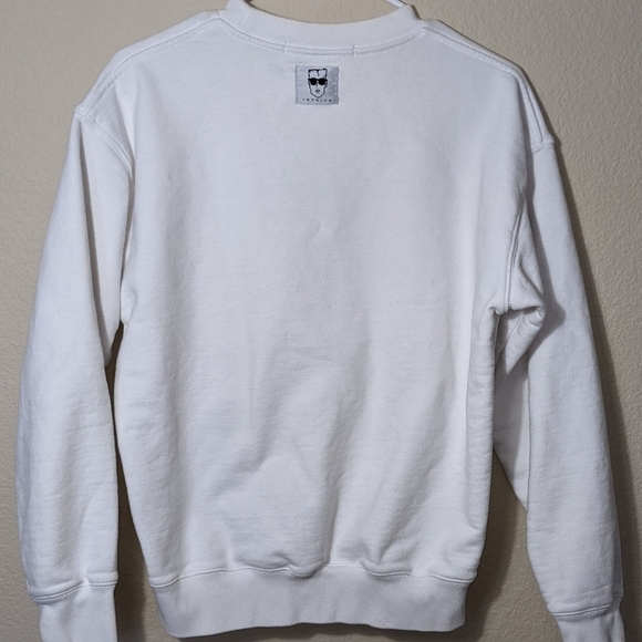 Leopard Print "R" Monogram Vintage Sweatshirt - Picture 4 of 6